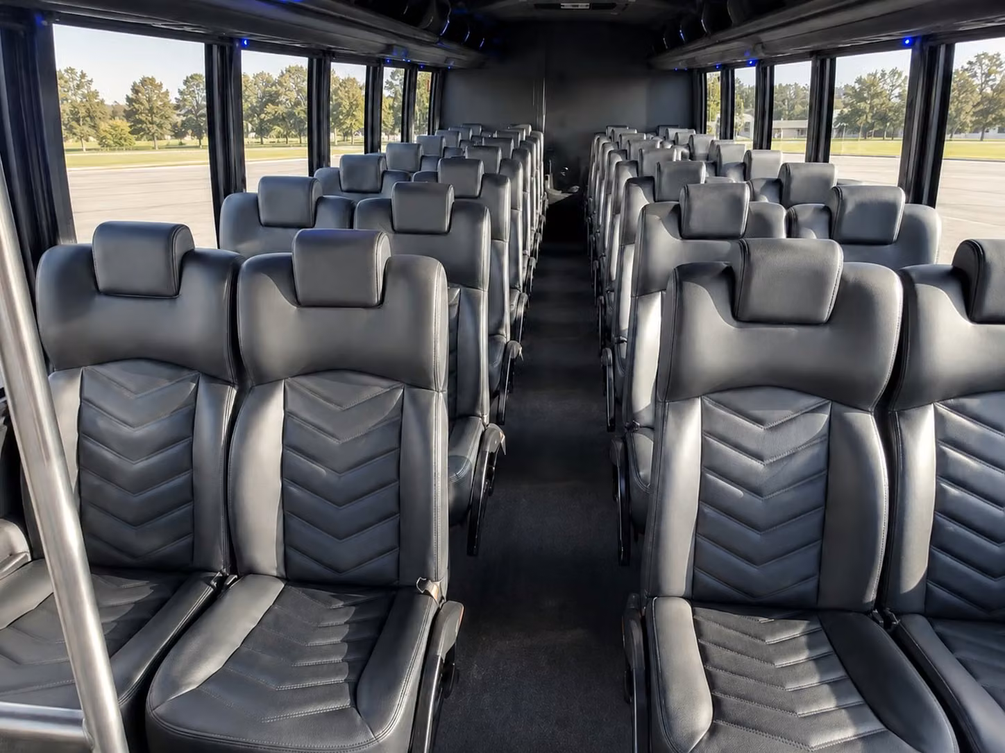 20 passenger minibus inside