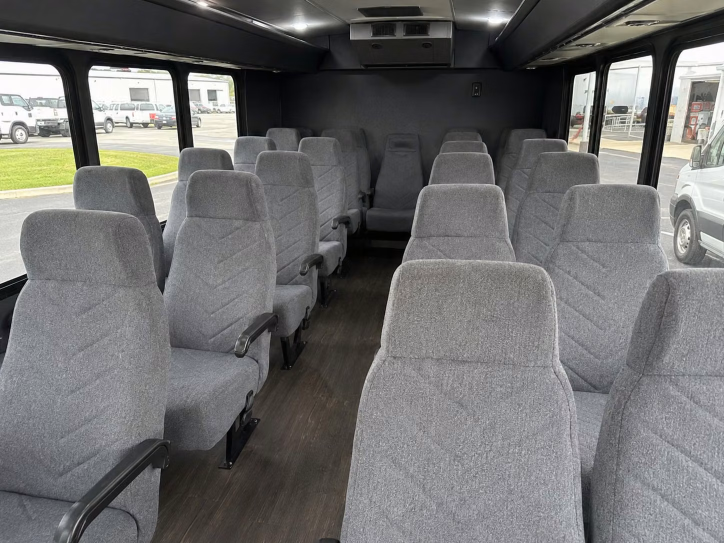 20 passenger minibus interior