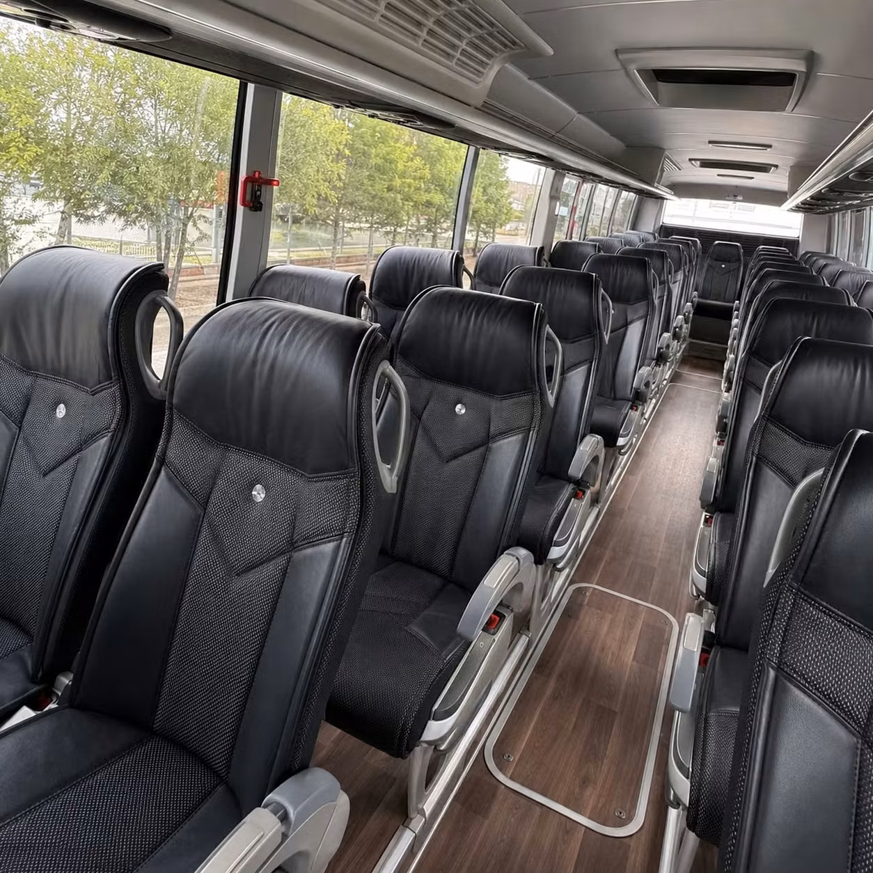 missoula charter bus rental interior