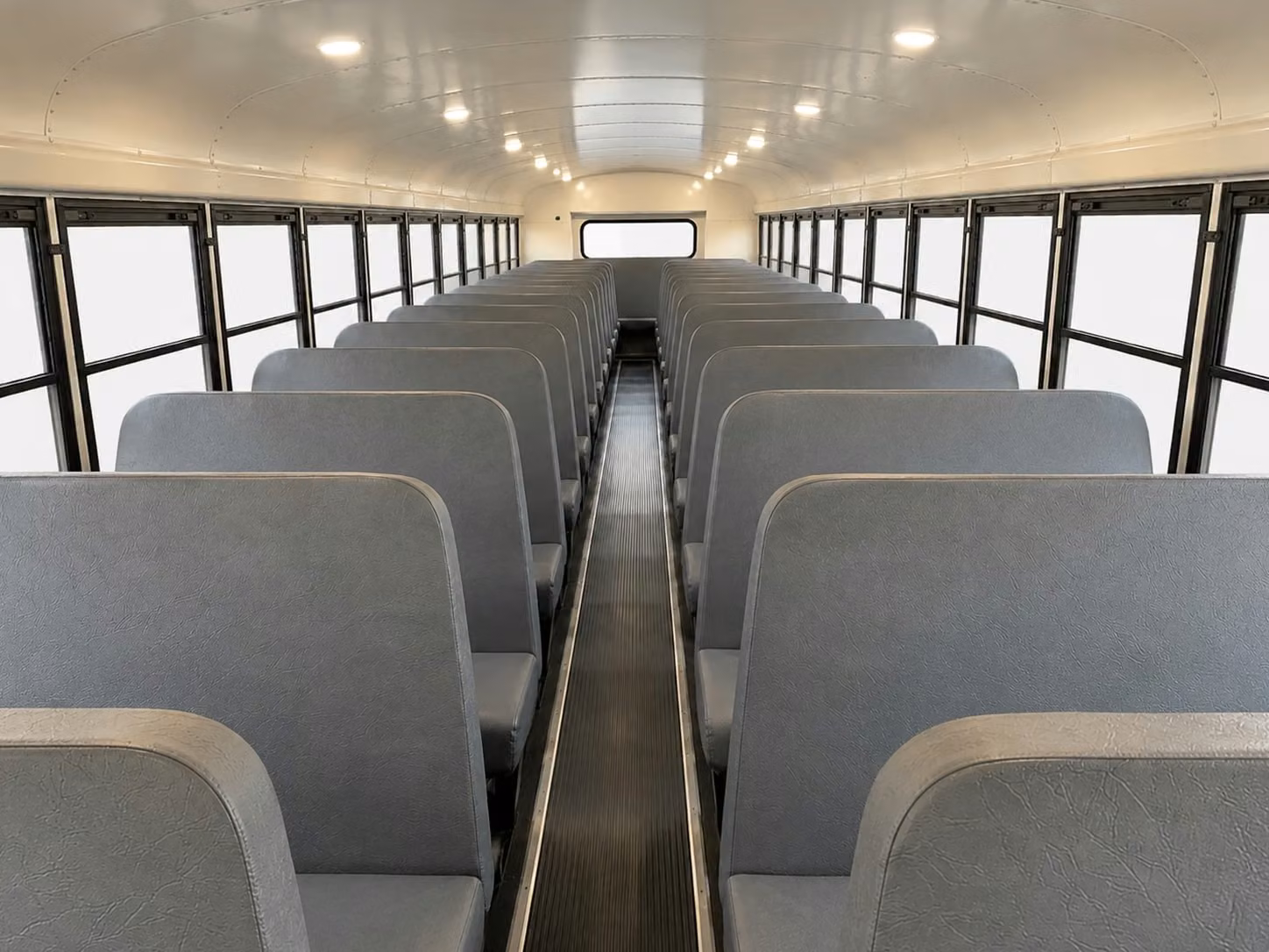 school bus interior